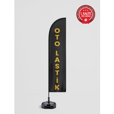 Bilsan Oto Lastik Yelken Bayrak Set - Raşel Kumaş 1. Kalite
