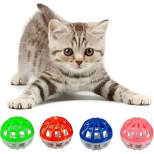 Veraura Lifestyle 4'lü Çıngıraklı Top Kedi Oyuncağı