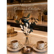 Nc Design Concept 10 cm Minyatür Vazo Şoklanmış Çiçek Aranjmanı | Kafe Restoran Masa Dekoru | Kahve Sunumu | Organizasyon | Özel Gün Hediyesi