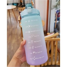 Veraura Lifestyle Günlük Motivasyon Su Matarası 2 Litre