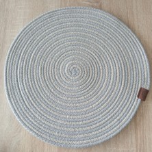 Veraura Lifestyle Decohandy 39CM 2 Renk Jüt Örme Supla Amerikan Servis