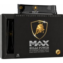 Mesir-i Şifa Max Bulls Power Bal ve Bitkisel Karışımlı Macun 12 Adet