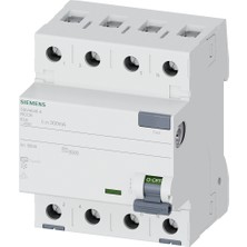 Sıemens 5SV4646-0 3X63A 300MA 3f+N Tip-Ac Yangın Kaçak Akım Rölesi 4001869428024