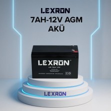 Lexron 7AH-12V Agm Akü