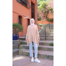 Nisum Moda Yanları Yırtmaçlı Salaş Tunik