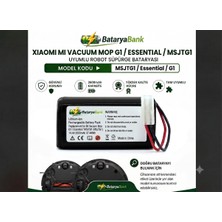 Bataryabank Xiaomi Mi Vacuum Mop G1 2in1 Essential Msjtg1 Uyumlu Batarya 14.4V 2600MAH Li-Ion Robot Süpürge Pili