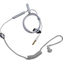 YK Design Mikrofonlu 3.5mm 4 Boğum Sipiral Mono Koruma Kulaklığı