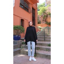 Nisum Moda Yanları Yırtmaçlı Salaş Tunik