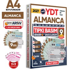 Karakutu Yayınları 2026 YKS YDT (Yabancı Dil Testi) ALMANCA ÖSYM Çıkmış Soru Tıpkı Basım Deneme Paketi 8li Türkiye G.