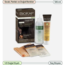 BioKap Nutricolor Delicato Rapid Saç Boyası 135 ml | 1.0 Doğal Siyah