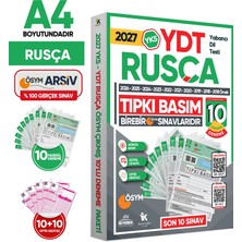2025 Yks Ydt (Yabancı Dil Testi) Rusça Ösym Çıkmış Soru Tıpkı Basım Deneme Paketi 8li Türkiye Geneli