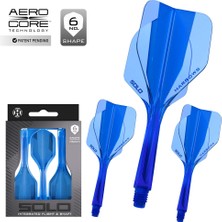 Harrows  Solo: Integrated Flight And Shaft - Blue Medium
