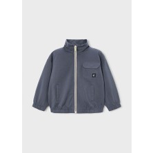 Mayoral Erkek Çocuk Fermuarlı Sweatshirt Antrasit 3441