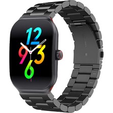 Kreton Bilicra B-Sport Fit / Pro ile Uyumlu Kordon Baklava Model Paslanmaz Çelik Metal Kayış