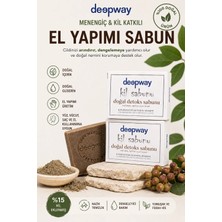 Deep Way Kil Sabunu %100 Doğal El Yapımı Leke Karşıtı Detoks ve Peeling Özelliği