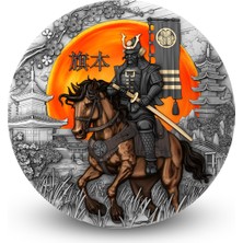 T&S Agakulche Siyah Samuray Gümüş Sikke Coin