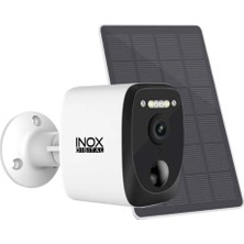 İnox Dijital INOX-219 4g Sabit Solar Kamera 3mp Bataryalı Güvenlik Kamerası (Ubox Uyumlu)