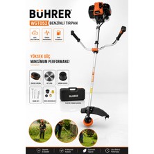 Böhrer Profesyonel Yan Tipi 3.5 Hp 58CC Kompakt ve Ergonomik Benzinli Çim Biçme Tırpan