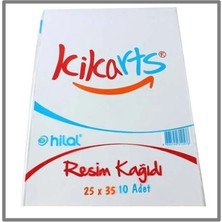 Hilal Ticaret Kika Resim Kağıdı 25X35 10’lu