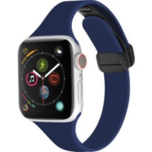 Nettech Apple Watch Seri 40/38 mm Uyumlu Silikon Kordon