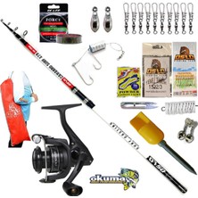 Okuma Revenger RV-8000A 420CM 100-200GR Camarro Profesyonel Kıyı Olta Takımı Seti