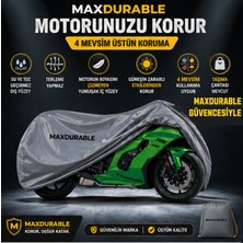 MaxDurable Bmw CE04 Motosiklet Brandası Su Geçirmez 4 Mevsim Boya Dostu Motor Brandası + Taşıma Çantalı