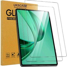 Ukscase Honor Pad X8B ve Pad X8A 11 Inç Uyumlu 9h Temperli Cam Ekran Koruyucu Ikili Paket