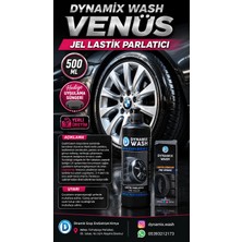 Dynamix Wash Lastik Parlatıcı 500 ml Hediye Sünger