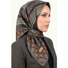 Hadiora Kadın Vizon Turuncu Etnik Desenli Dikişli Yazma