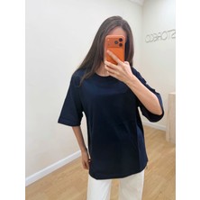Staff Storeco Oversize Tişört Lacivert