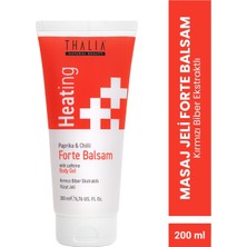 Thalia Sıkılaştırıcı Etkili Kırmızı Biber Ve Acı Biber Özlü Masaj Jeli Forte Balsam  200 Ml