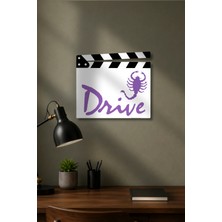 Gişe Arts Klaket Tablo / Duvar Dekoru - Drive (Sürücü) Versiyon 2