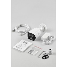 Inoxdigital INOX-X209 5mp Black Light Bullet Ip Kamera 7/24 Renkli Gece Görüşlü Dış Mekan