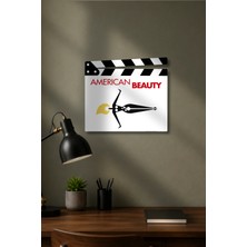 Gişe Arts Klaket Tablo / Duvar Dekoru - American Beauty (Amerikan Güzeli) Versiyon 2