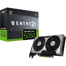 MSI Msı Geforce RTX5050 8g Ventus 2x Oc 8gb Gddr6 128BIT 1xhdmı 3xdp Ekran Kartı