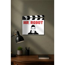 Gişe Arts Klaket Tablo / Duvar Dekoru - Mr. Robot Versiyon 2