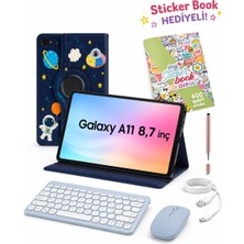 Samsung Galaxy Tab A11 4gb 64GB 8,7 Inç Tablet+Kılıf+Klavye+Mouse+Şarj Aleti(Kalem Hediyeli)