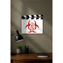 Gişe Arts Klaket Tablo / Duvar Dekoru - 28 Days Later (28 Gün Sonra) Versiyon 2