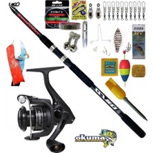 Okuma Revenger RV-8000A 360CM 100-300GR Anaconda Profesyonel Sazan Kıyı Olta Takımı Seti
