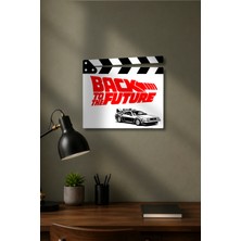 Gişe Arts Klaket Tablo / Duvar Dekoru - Back To The Future (Geleceğe Dönüş) Versiyon 4