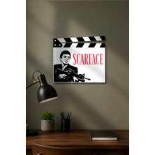 Gişe Arts Klaket Tablo / Duvar Dekoru - Scarface (Yaralı Yüz) Versiyon 6