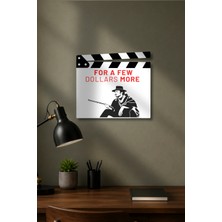Gişe Arts Klaket Tablo / Duvar Dekoru - Birkaç Dolar Için (For A Few Dollars More) Versiyon 2