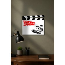 Gişe Arts Klaket Tablo / Duvar Dekoru - Back To The Future (Geleceğe Dönüş) Versiyon 3