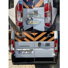Otokap Universal Opel Movano 2024-2026 Uyumlu Abs Krom Stop Çerçevesi Takım