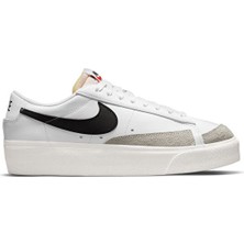 Nike Nıke W Blazer Low Platform Unisex Günlük Ayakkabı DJ0292-101 Beyaz