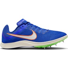 Nike Nıke Zoom Rıval Dıstance Unisex Atletizm Çivili Koşu Ayakkabısı DC8725-401 Mavi