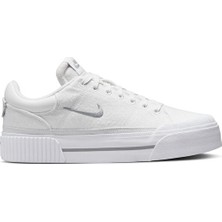 Nike Nıke Wmns Court Legacy Lıft Kadın Günlük Ayakkabı FZ2606-100 Beyaz