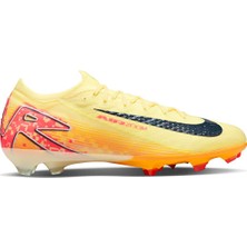 Nike Nıke Zm Vapor 16 Elıte Km Fg Unisex Çim Zemin Kramponu FQ8683-800 Sarı