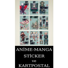 Gerekli Şeyler Yayıncılık Spy x Family 6-7-8-9-10-11-12-13-14 Manga Seti (9 Kitap) / Anime-Manga Sticker ve Kartpostal Hediyeli