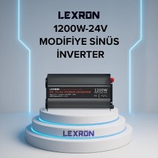 Lexron 1200W-24V Modifiye Sinüs Inverter